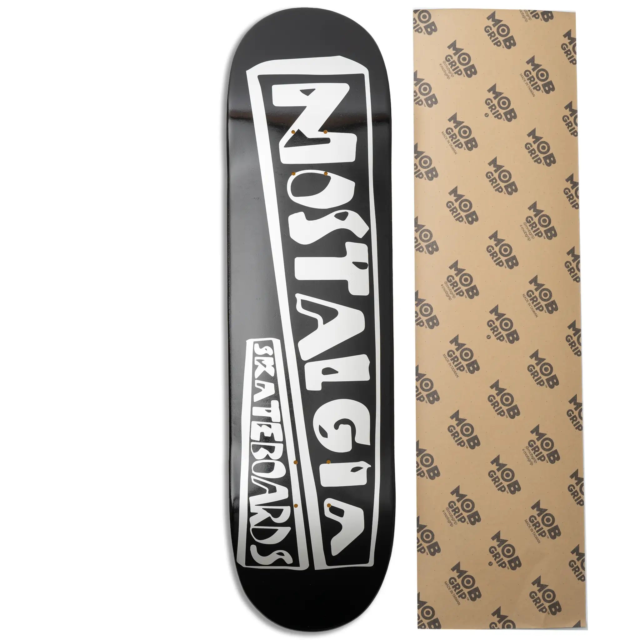 Logo | Black/Silver |  8.25 inch Deck