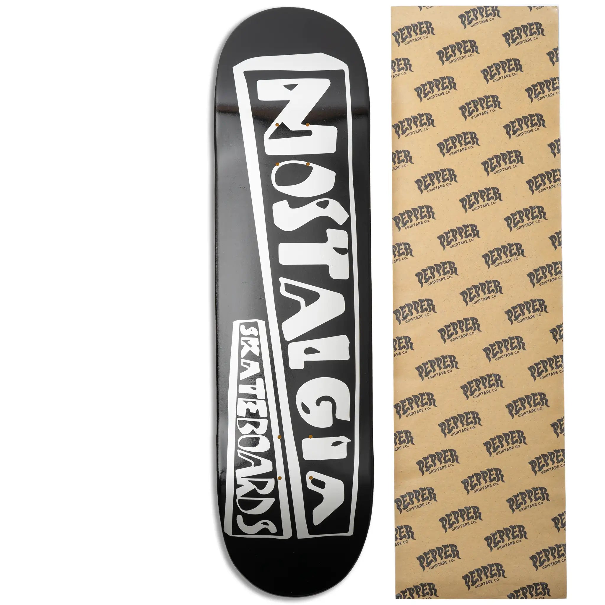 Logo | Black/Silver |  8.25 inch Deck